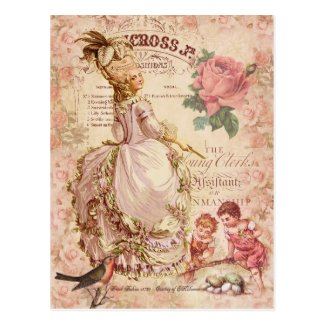 Mademoiselle Couture Postcard