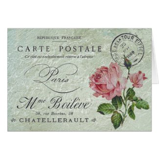 Petite Rose Confection Card
