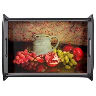 Serving Tray With Fruit