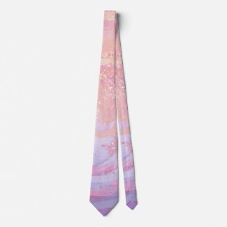 Pink and Stinky Textured Tie