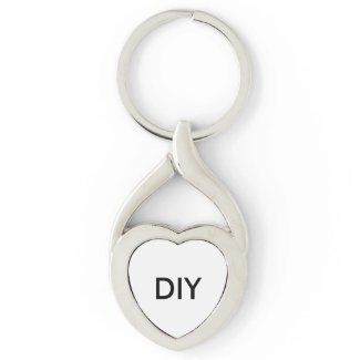 DIY Heart Metal Keychain