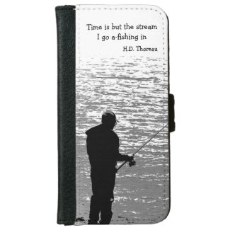 Time is but the Stream iPhone 6 Wallet Case