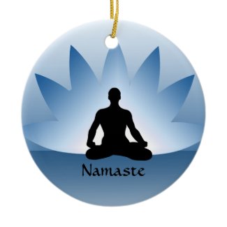 Yoga Christmas Cards and Ornaments – ~ When Life is Good