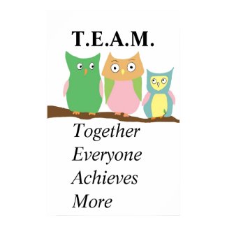 The value of teamwork and working in a team poster - lessons we can learn from from geese and birds