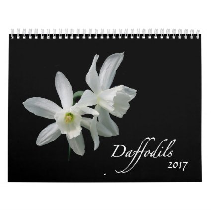 Daffodil Flowers 2017 Floral Photography Calendar