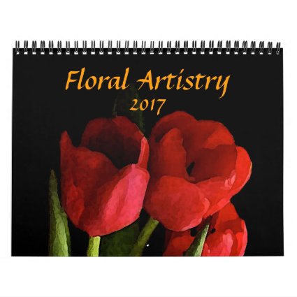 Floral Gardens 2017 Flower Nature Calendar