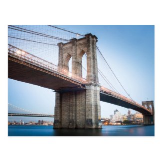 Big Bridge in New York Postcard