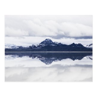 Snowcap Mountain Reflections Postcard