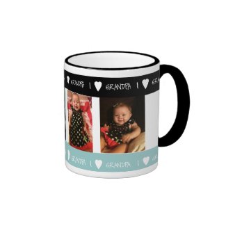 Personalized I Love Grandpa Mug