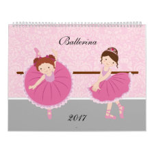 Ballerina Calendar 2017