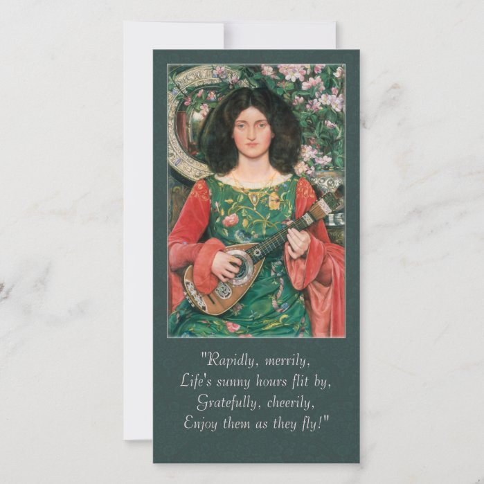 Kate Bunce Melody CC0349 Bookmark Holiday Card