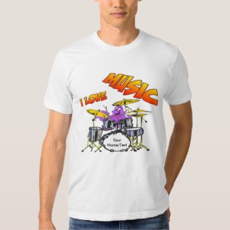 Music Octopus Customizable Men's T-shirt