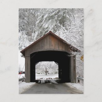 Coombs Covered Bridge Postcard