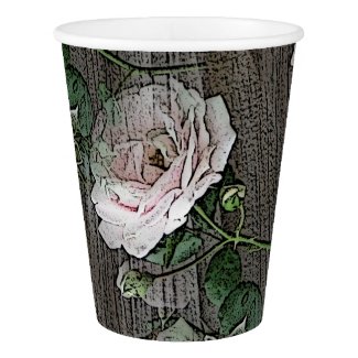 Roses Paper Cup