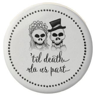Halloween Wedding Skeletons Til Death Do us Part Chocolate Covered Oreo