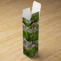 Pine Tree Bark With Moss Wine Box