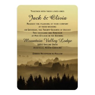 Enchanted Woodland Invitation - Unique Rustic Wedding ...