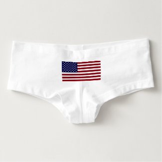 American Flag Hot Shorts