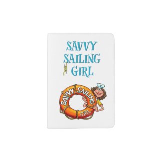 Savvy Sailing Girl - Passport Holder