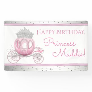 Cinderella Birthday Banner