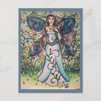 Cancer MoonChild Fairy Goddess                     Postcard