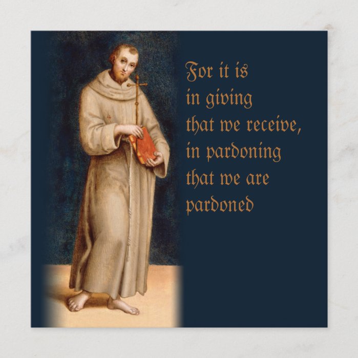 Saint Francis' Prayer CC0203