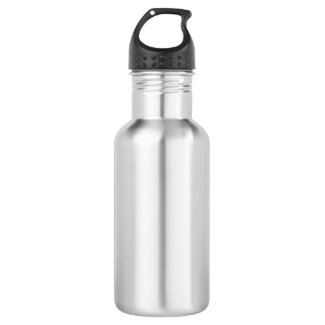 Custom Water Bottle (18 oz), Stainless Steel
