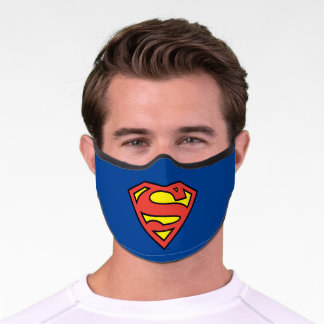 Superman S-Shield | Superman Logo Premium Face Mask