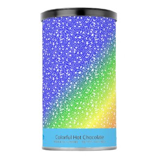 Blue Hot Chocolate Drink Mix, Large Powdered Drink Mix
