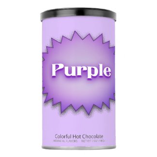 Purple Hot Chocolate Powdered Drink Mix