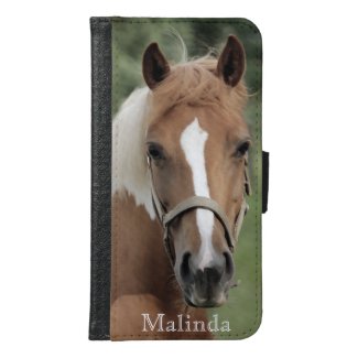 Gorgeous Brown Horse Galaxy S6 Wallet Case
