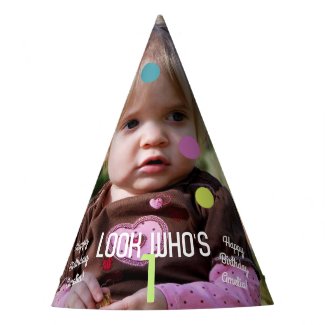 Photo Template Birthday Year Party Hat