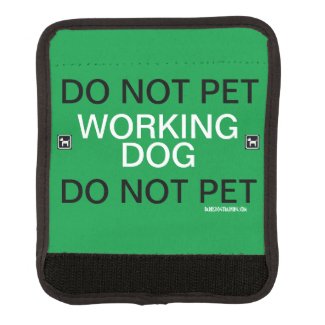 Working dog do not pet service dog leash wrap