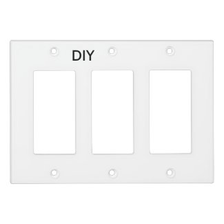 DIY Light Switch Covers