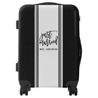 Just Married Personalized Luggage