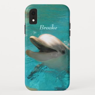 Smiling Dolphin Case-Mate iPhone Case