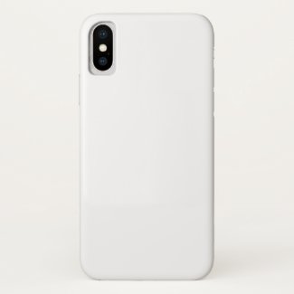 Apple iPhone X, Barely There Phone Case