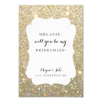 Will You Be My Bridesmaid Card - Wedding Day Fab