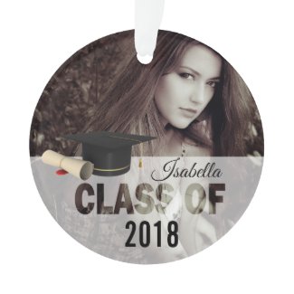 Class Of 20XX - Graduation DIY Photo And Year Ornament