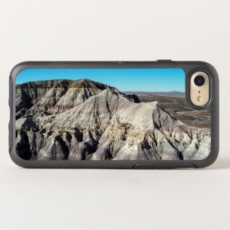 Majestic Desert Mountains, Blue Mesa Badlands OtterBox Symmetry iPhone 7 Case