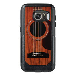 Mahogany Top Acoustic Guitar OtterBox Samsung Galaxy S7 Case