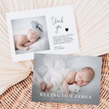 Baby Boy Birth Announcement Cards