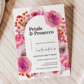 Floral & Botanical Bridal Shower Invitations