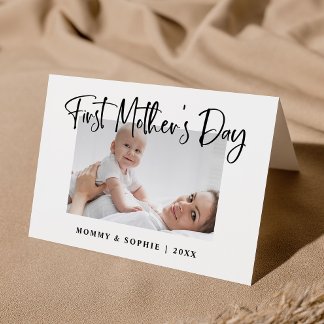 First Mother's Day Cards