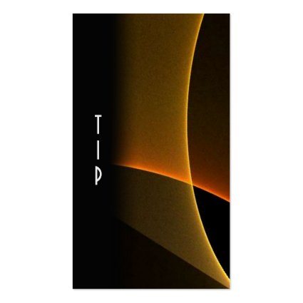 Abstract Art Unique Double Sided Business Card