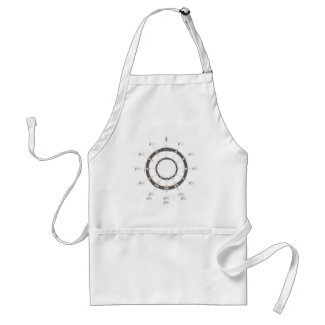 Circle of Fifths Adult Apron