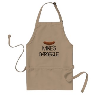 Mike's Personalized Barbeque Apron