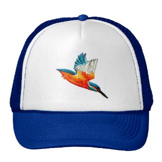 Flying Kingfisher Trucker Hat