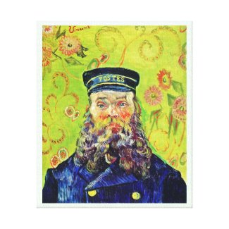 Portrait Postman Joseph Roulin Vincent van Gogh Canvas Print