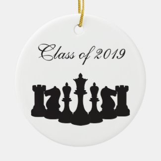 Personalized Chess Graduation Ornament